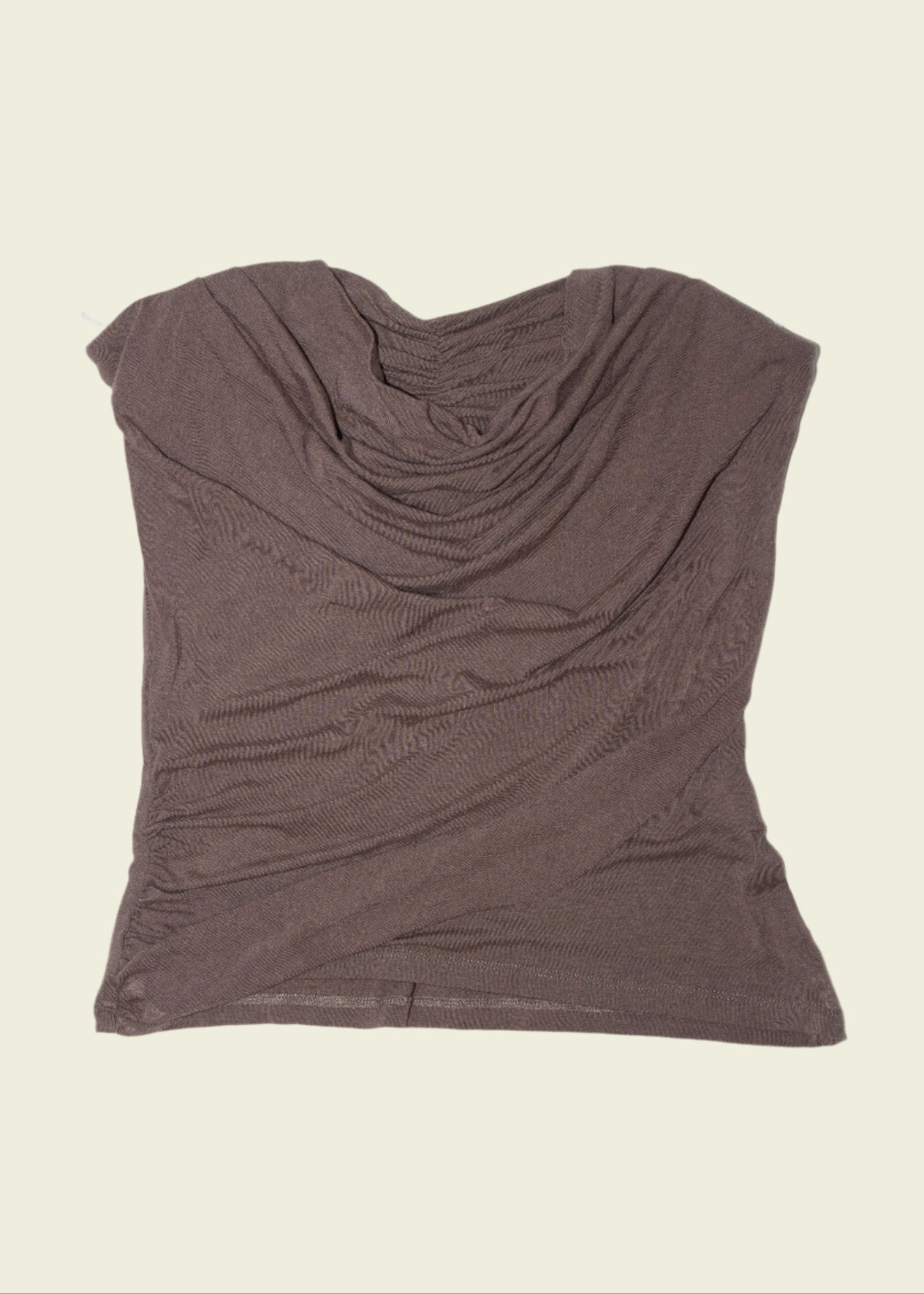 Vintage y2k Morgan draped tube top (S)