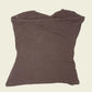 Vintage y2k Morgan draped tube top (S)