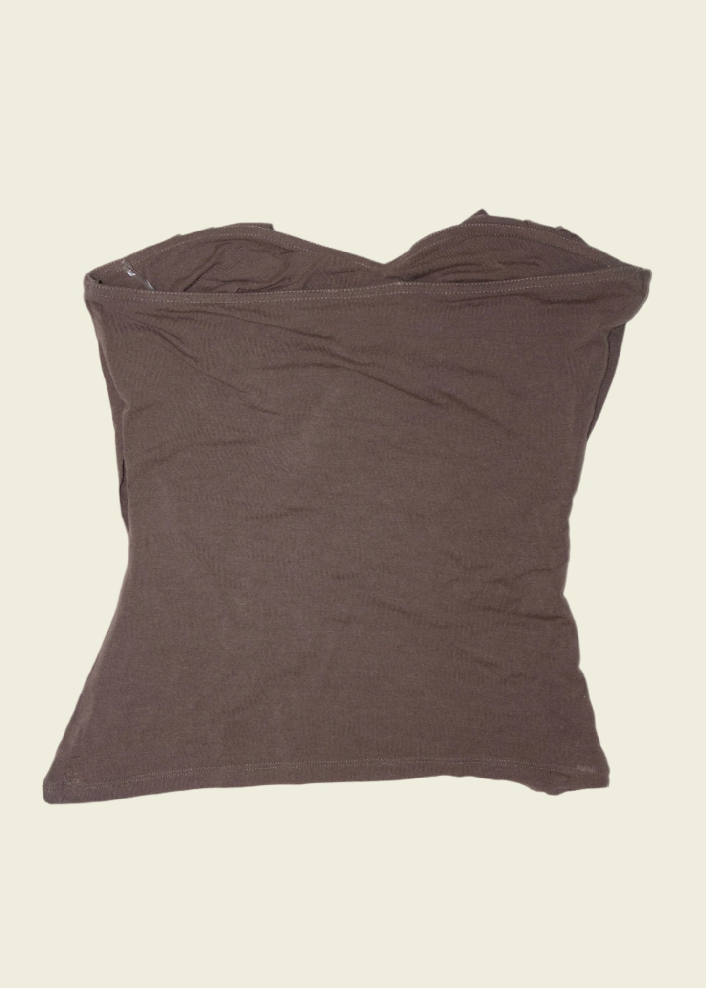 Vintage y2k Morgan draped tube top (S)
