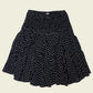 Vintage y2k polkadot midi skirt (S)