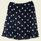 Vintage y2k polkadot midi skirt (M)
