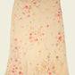 Vintage y2k floral midi skirt (M)