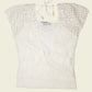 Vintage y2k crochet tee (S)