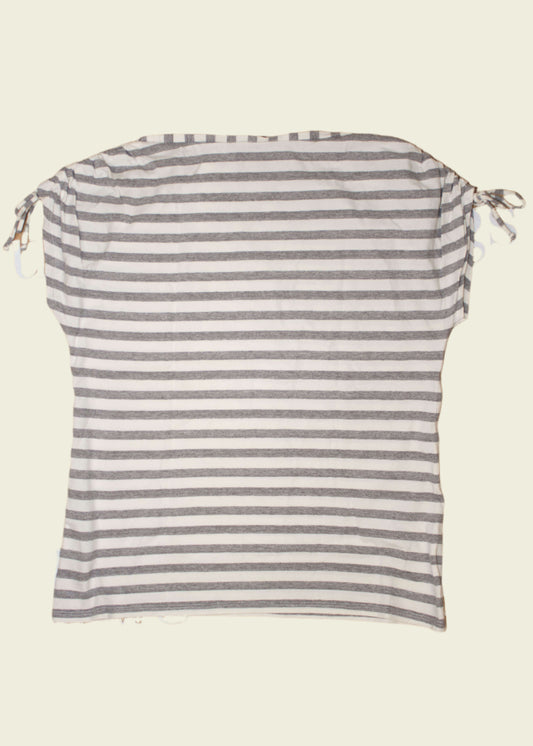 Vintage y2k striped tee (XS)