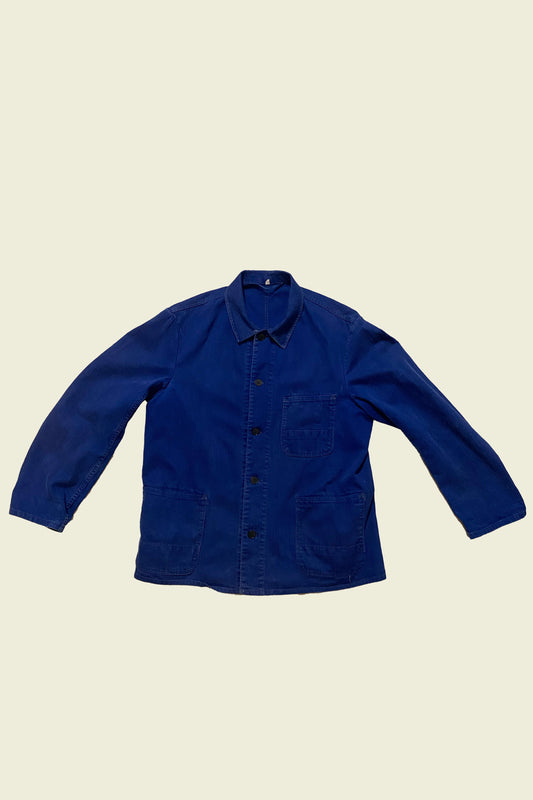 Vintage French Blue Work Jacket Size 50 (S/M)