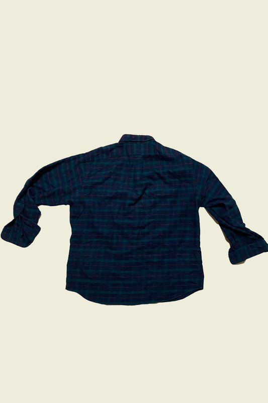 Ralph Lauren Shirt Blue/Green Checkered Size XL