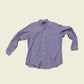 Ralph Lauren Shirt Purple White/Striped Size XL