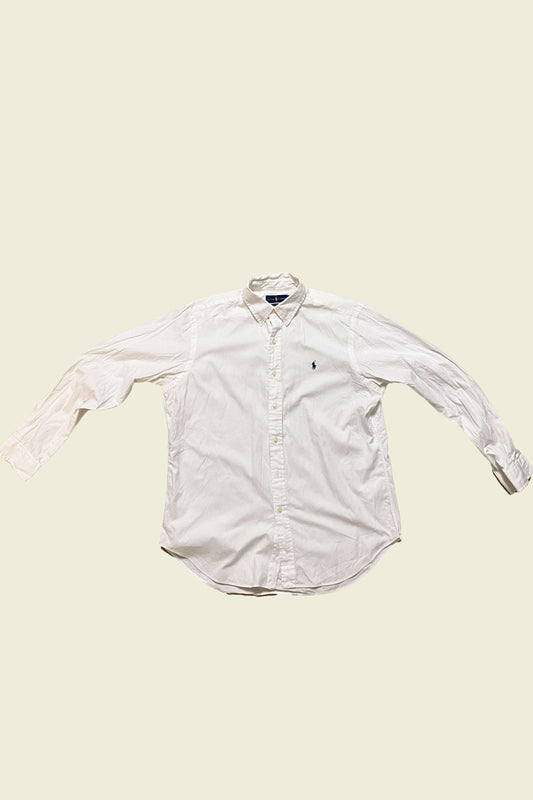 Ralph Lauren Oxford Shirt White Size L