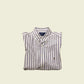 Ralph Lauren Oxford Striped Shirt White/Purple Size L