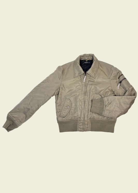 Vintage y2k cropped bomber jacket (S/M)