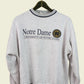 Vintage Sweatshirt Notre Damm Size XL