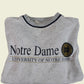 Vintage Sweatshirt Notre Damm Size XL