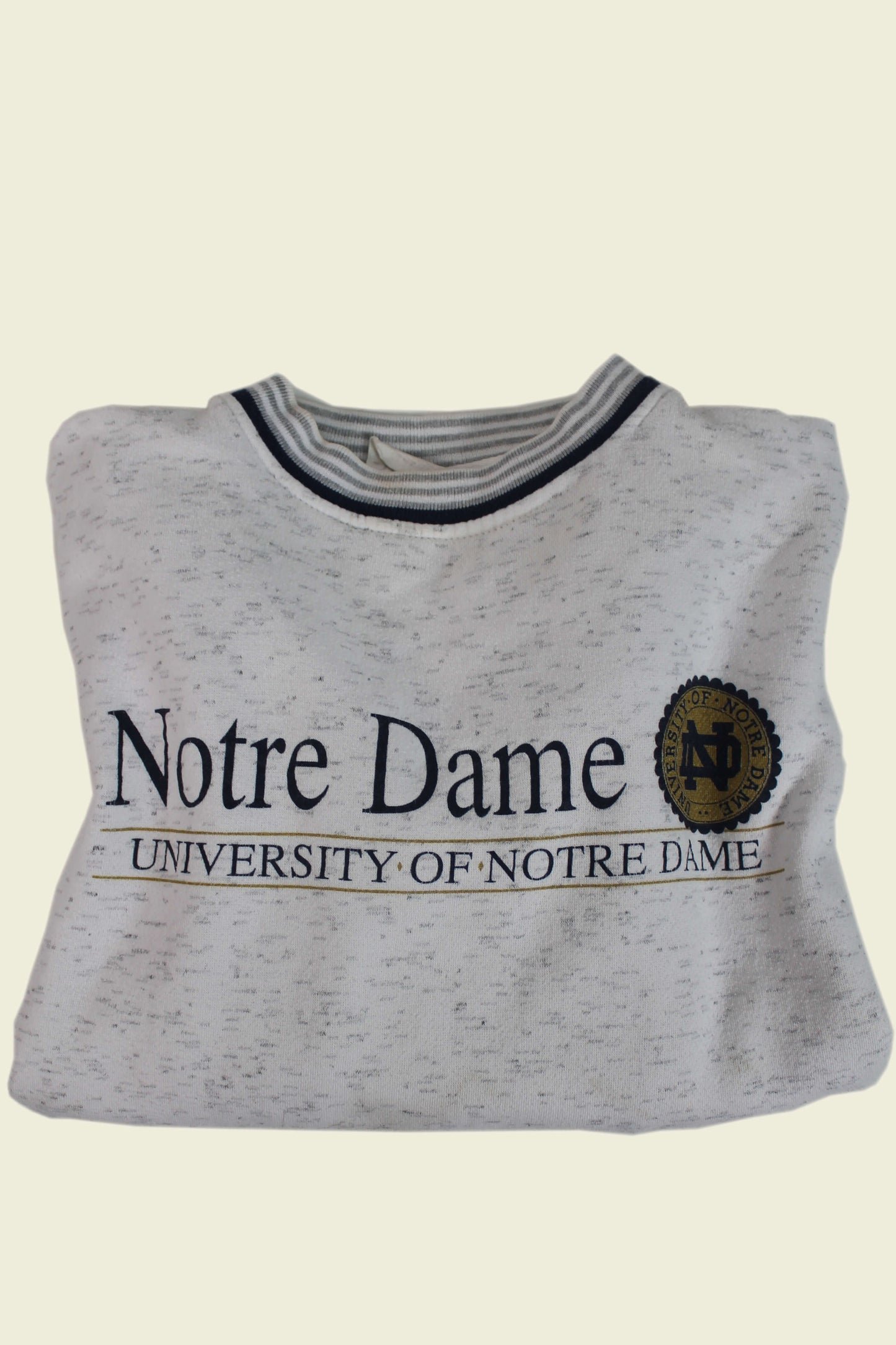 Vintage Sweatshirt Notre Damm Size XL